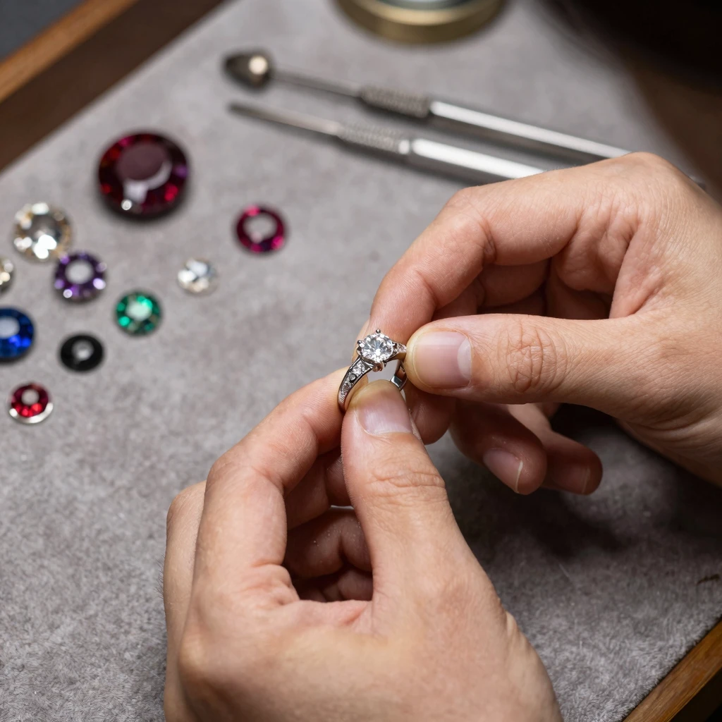 Luxury jewelry craftsmanship at Phrixxenphaltron